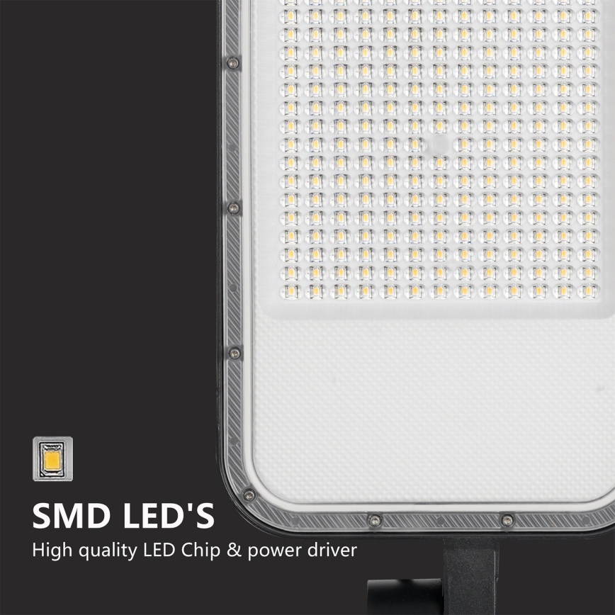 Brilagi - URBANLIGHT LED ulkokatuvalaisin, 5 m pylväs ja nivel, LED/200W/230V, musta, IP65