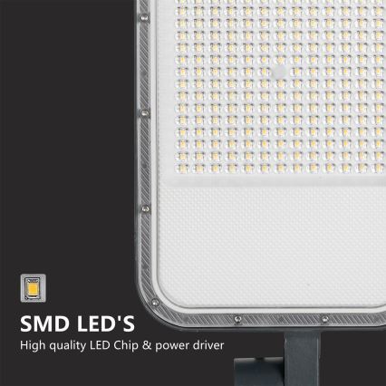Brilagi - LED-katuvalaisin ulkokäyttöön pylväällä ja nivelillä 4 m URBANLIGHT LED/200W/230V antrasiitti IP65