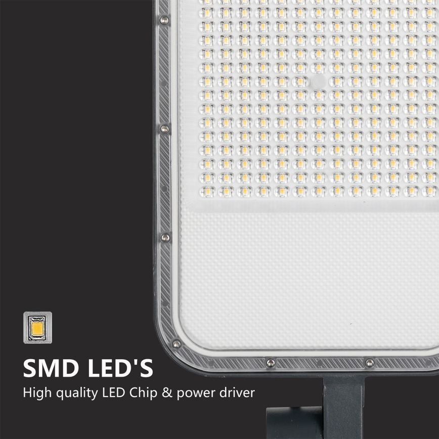 Brilagi - LED-katuvalaisin ulkokäyttöön pylväällä ja nivelillä 4 m URBANLIGHT LED/200W/230V antrasiitti IP65
