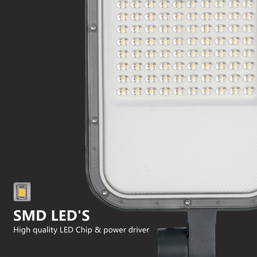 Brilagi - LED-ulkokatuvalaisin pylväällä ja nivelillä 4 m URBANLIGHT LED/100W/230V antrasiitti IP65