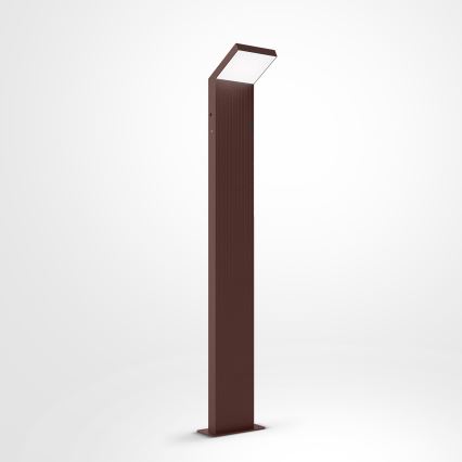 Brilagi - LED-ulkovalaisin RIANO LED/8W/230V ruskea IP65 80 cm