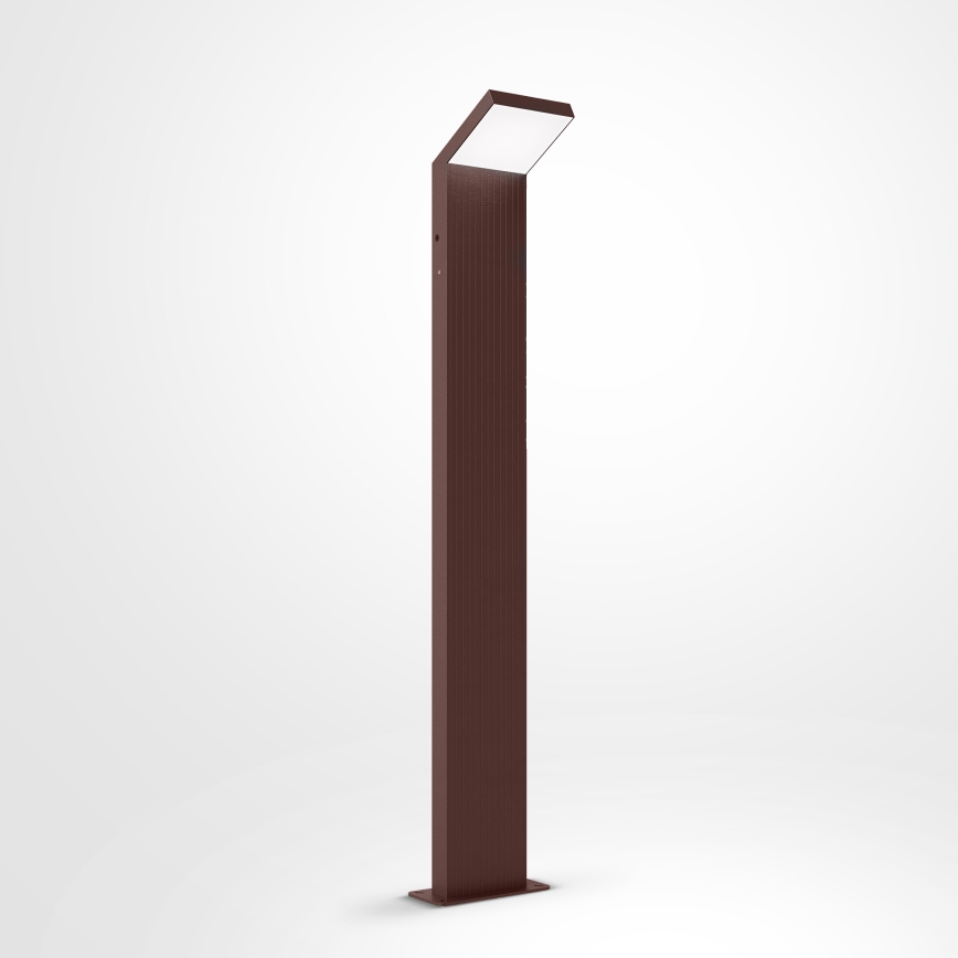 Brilagi - LED-ulkovalaisin RIANO LED/8W/230V ruskea IP65 80 cm