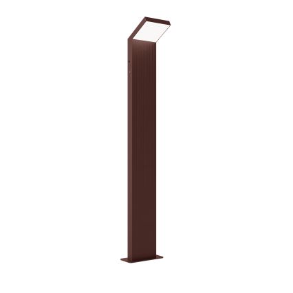 Brilagi - LED-ulkovalaisin RIANO LED/8W/230V ruskea IP65 80 cm