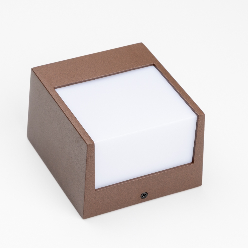 BRILAGI - LED-ulkovalaisin TERNI LED/12W/230V ruskea IP44