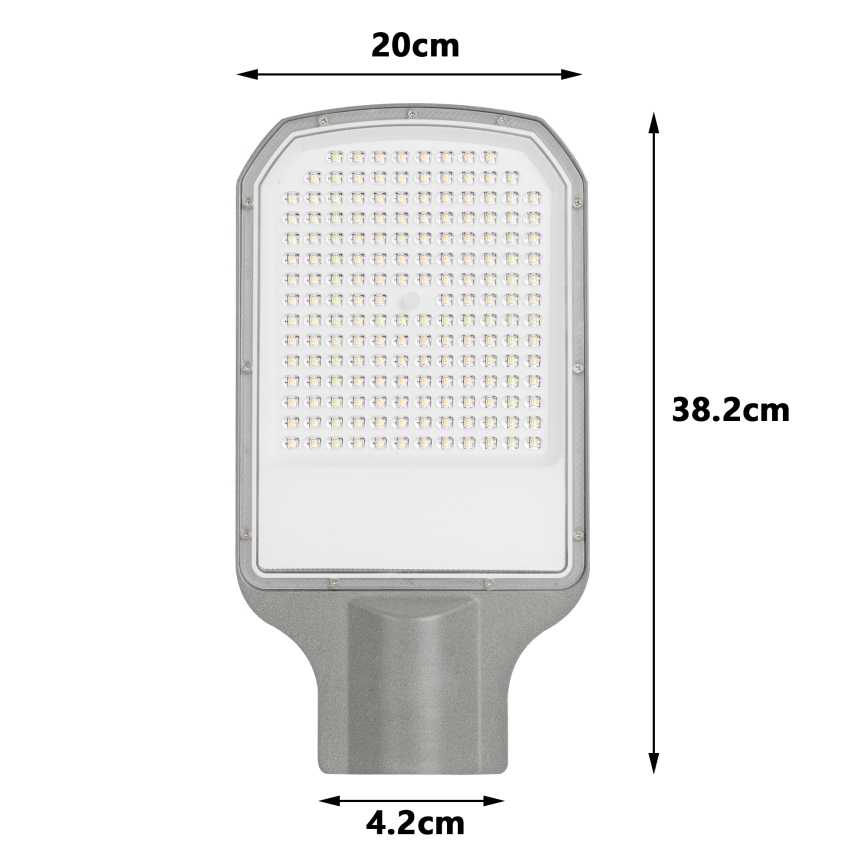 Brilagi - LED-ulkovalaisin URBANLIGHT LED/100W/230V harmaa IP65