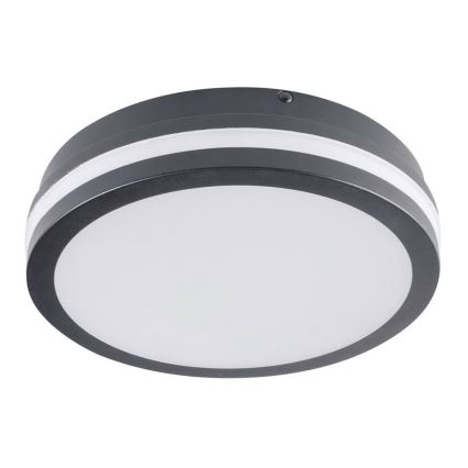 Brilagi - LED-ulkovalo BENE LED/18W/230V halkaisija 22 cm antrasiitti IP54