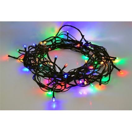 Brilagi - LED-ulkovaloketju 100 LED, 8 toimintoa, 13 m, IP44, monivärinen