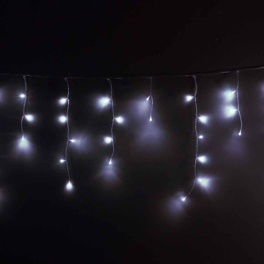Brilagi - LED-ulkovaloketju 400xLED/8 toimintoa 23m IP44 kylmänvalkoinen
