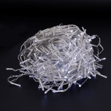 Brilagi - LED-ulkovaloketju 400xLED/8 toimintoa 23m IP44 kylmänvalkoinen