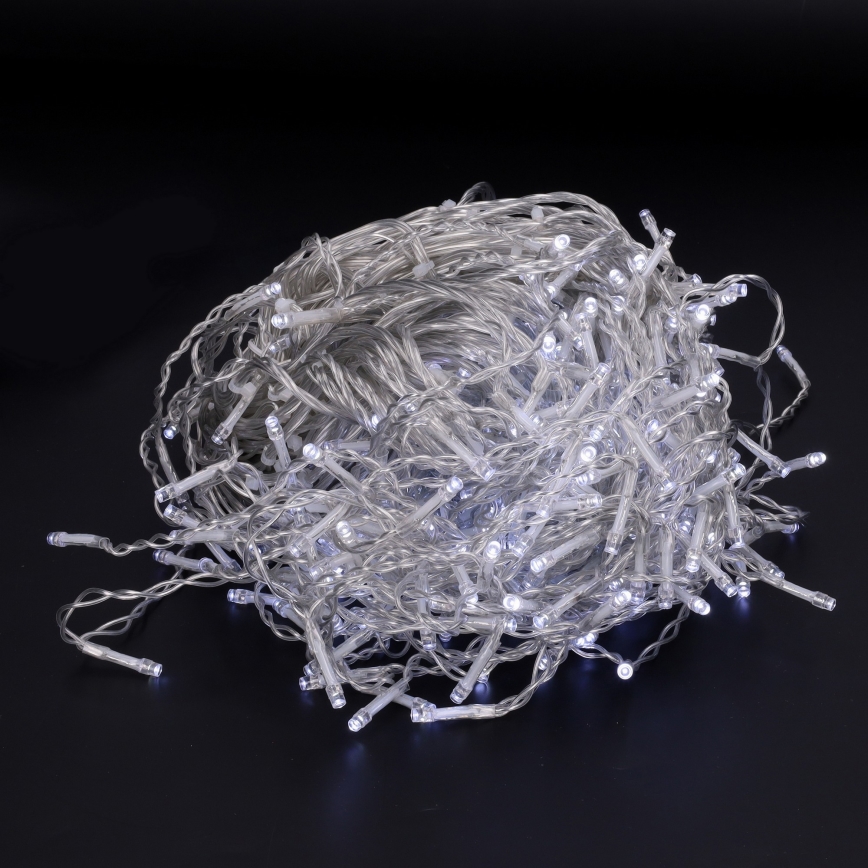 Brilagi - LED-ulkovaloketju 400xLED/8 toimintoa 23m IP44 kylmänvalkoinen