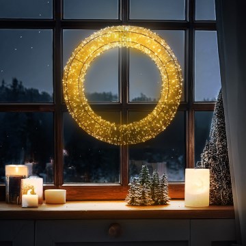 Brilagi - LED-ulkovalokranssi LED/6W/230V IP44