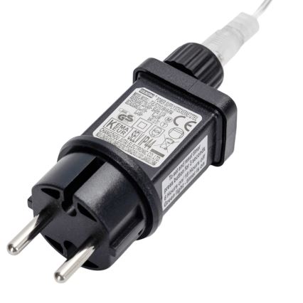 Brilagi - LED-ulkovalosarja 200 LED / 8 toimintoa 13 x 0,6 m IP44 kylmänvalkoinen