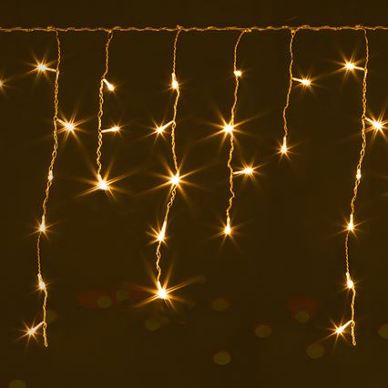 Brilagi - LED-ulkovalosarja 200xLED/8 toimintoa 13x0,6m IP44 lämminvalkoinen