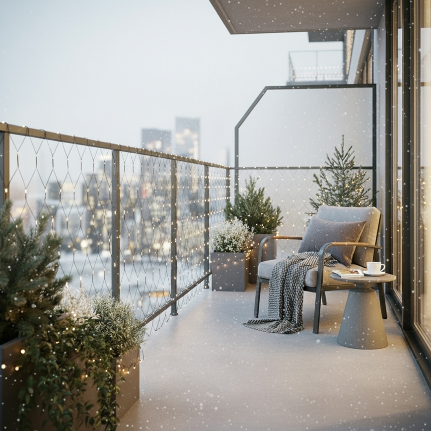 Brilagi - LED-ulkovaloverho 160xLED 7x2m IP44 lämmin valkoinen