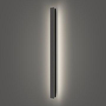 Brilagi - LED-ulko­seinävä­valaisin LINEAR LED/22W/230V 4000K IP65 100 cm musta CRI 90