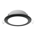BRILAGI - LED-uppovalaisin kylpyhuoneeseen LED/6W/230V 3000K musta IP65