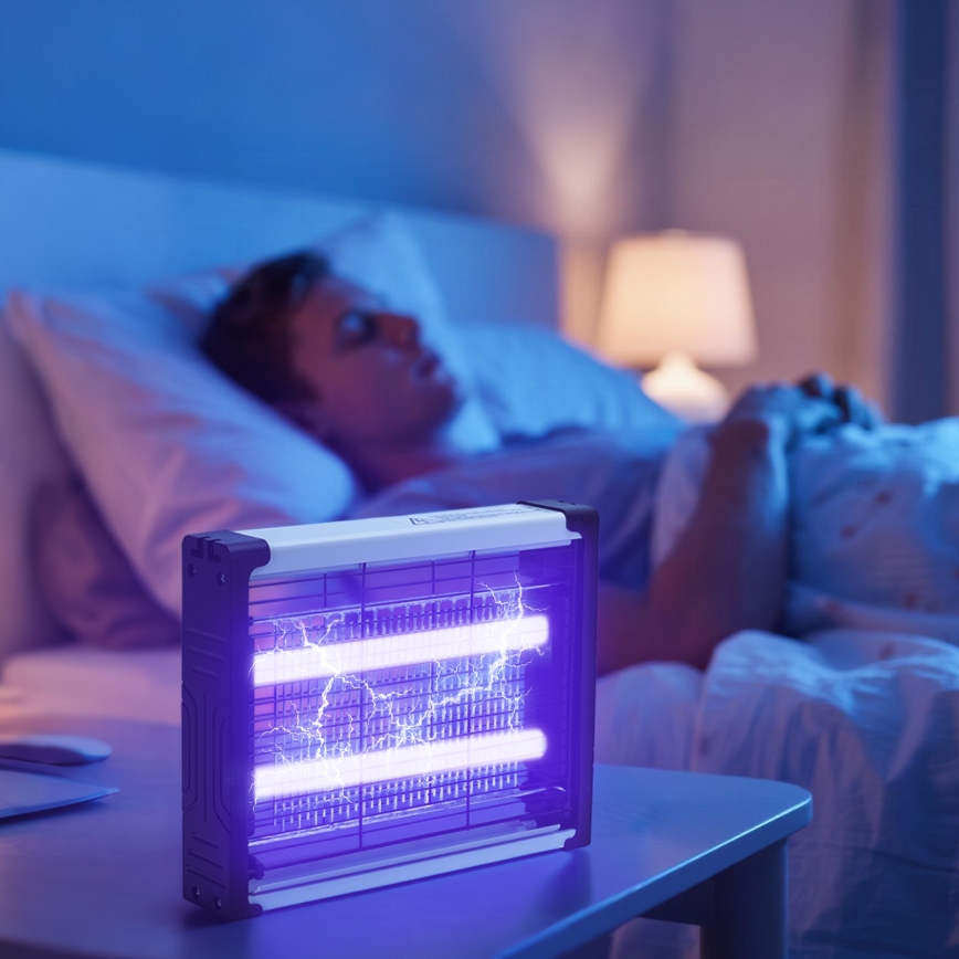 Brilagi - LED-UV-hyönteispyydys 2xLED/4W/230V 50 m²