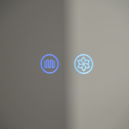 BRILAGI - LED-valaistu kylpyhuoneen peilikaappi NOTO SINGLE 77x65 cm