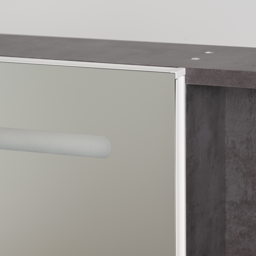 BRILAGI - LED-valaistu kylpyhuoneen peilikaappi TRABIA SINGLE 60x70 cm