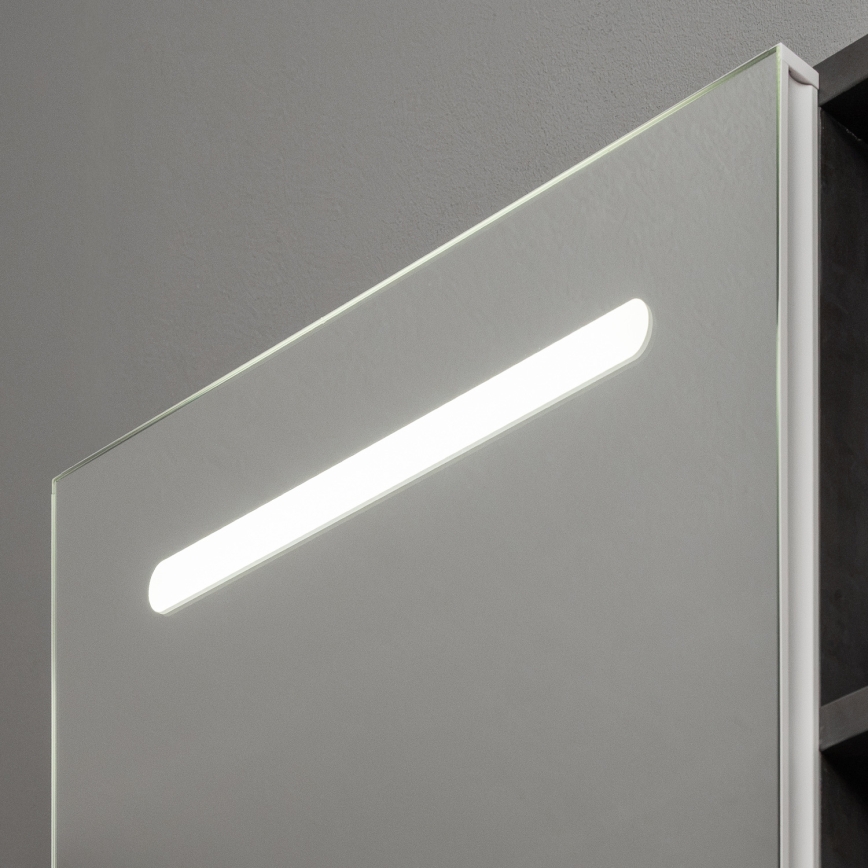 BRILAGI - LED-valaistu kylpyhuoneen peilikaappi TRABIA SINGLE 60x70 cm