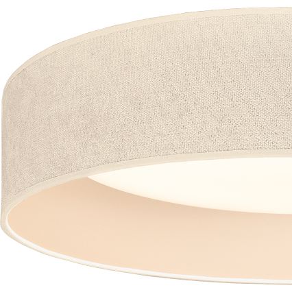 Brilagi - LED-kattovalaisin VELVET SIMPLE LED/24W/230V 3000K Ø 45 cm kermanvärinen