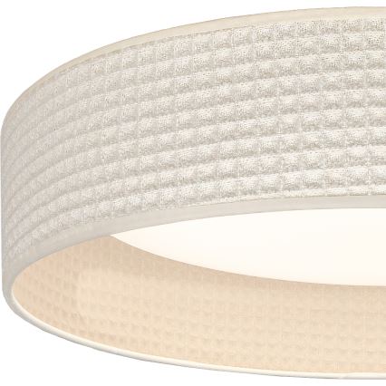 BRILAGI - LED-kattovalaisin VELVET SIMPLE LED/36W/230V 3000K Ø 55 cm kermanvärinen
