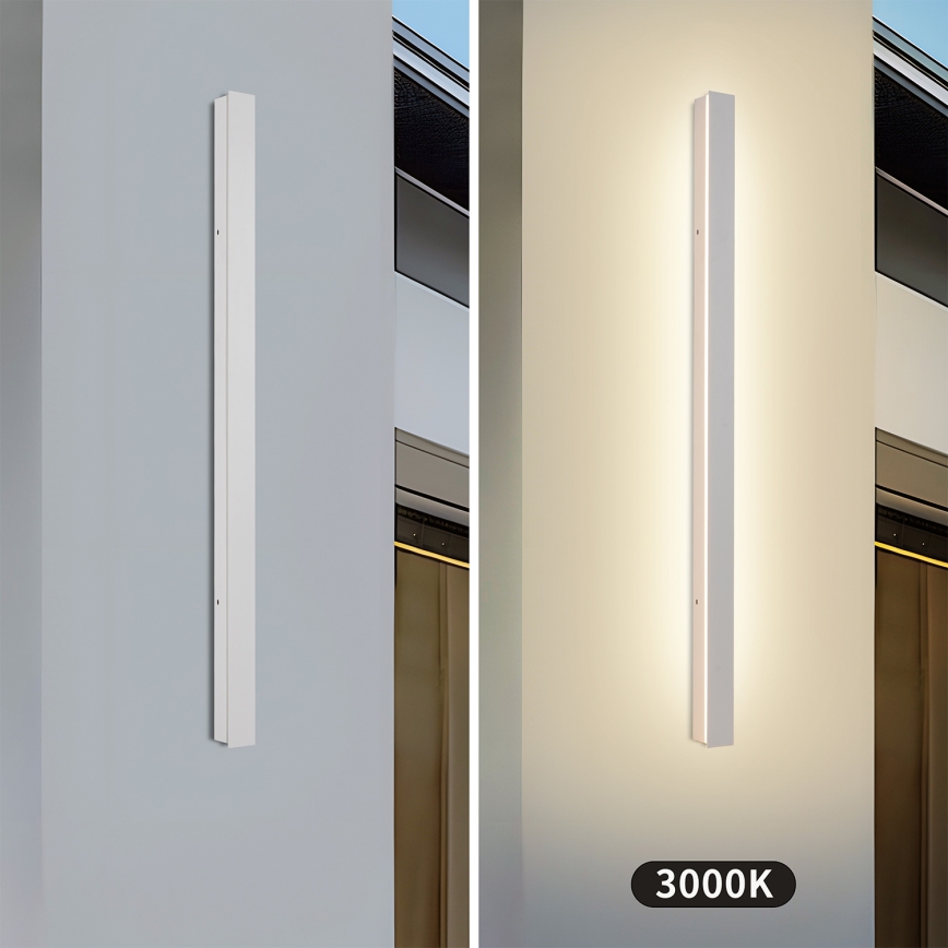 Brilagi - LED ulkoseinävalaisin LINEAR LED/22W/230V 3000K IP65 100 cm valkoinen CRI 90