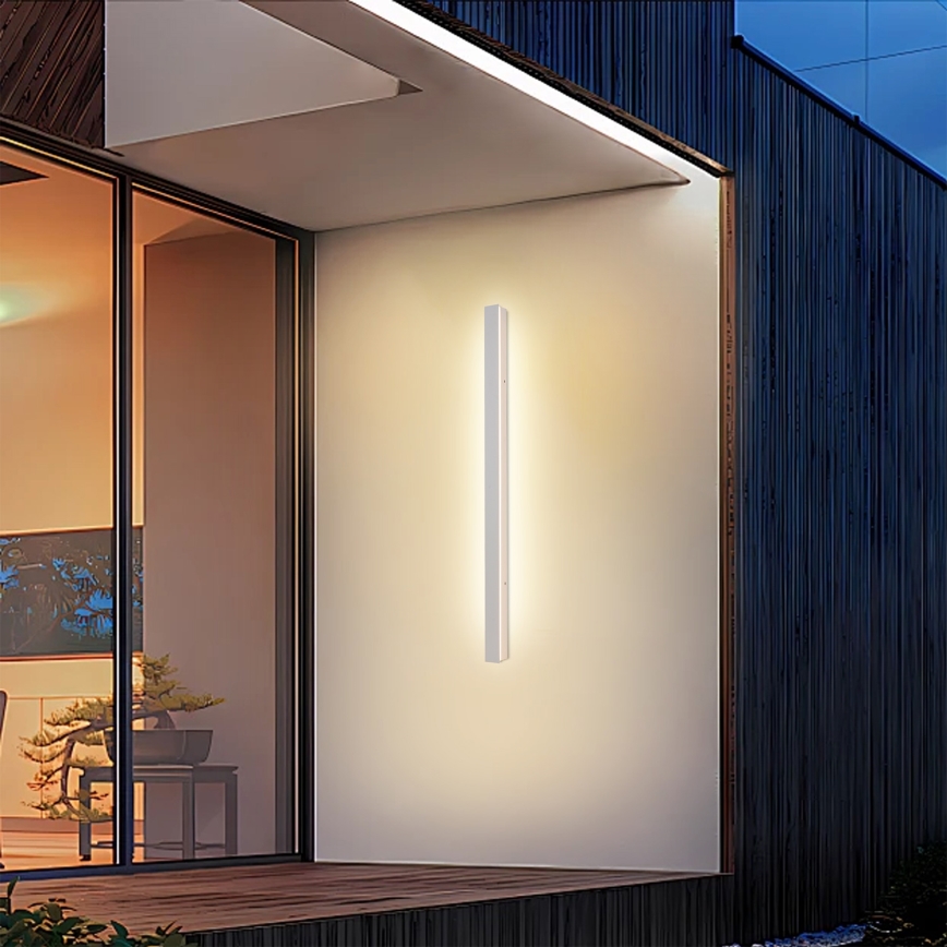 Brilagi - LED ulkoseinävalaisin LINEAR LED/22W/230V 3000K IP65 100 cm valkoinen CRI 90