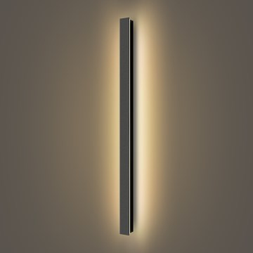 Brilagi - LINEAR LED ulkoseinävalaisin 22 W/230 V, 3000 K, IP65, 100 cm, musta, CRI 90
