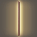 Brilagi - LINEAR LED-ulkoseinävalaisin 32 W 230 V 3000 K IP65 140 cm ruskea CRI 90