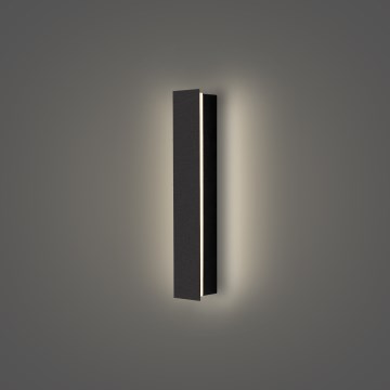 Brilagi - LINEAR LED ulkoseinävalaisin, 8 W, 230 V, 4000 K, IP65, 30 cm, musta, CRI 90