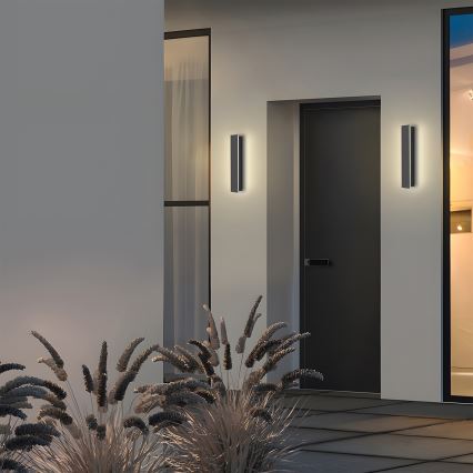 Brilagi - LINEAR LED ulkoseinävalaisin LED/8W/230V 4000K IP65 30 cm antrasiitti CRI 90