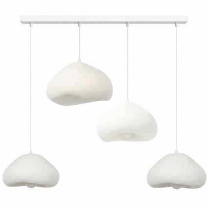 Brilagi - LORA riippuvalaisin johdolla 4xE27/40W/230V valkoinen