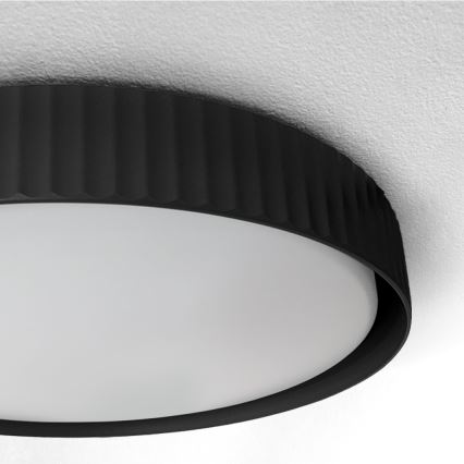 Brilagi - LUCIA LED-himmennettävä kattovalaisin LED/48W/230V 3000-6500K Ø 41 cm musta + kaukosäädin