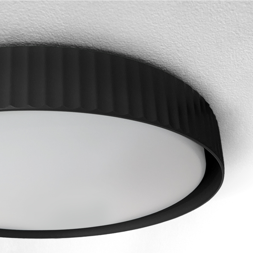 Brilagi - LUCIA LED-himmennettävä kattovalaisin LED/48W/230V 3000-6500K Ø 41 cm musta + kaukosäädin