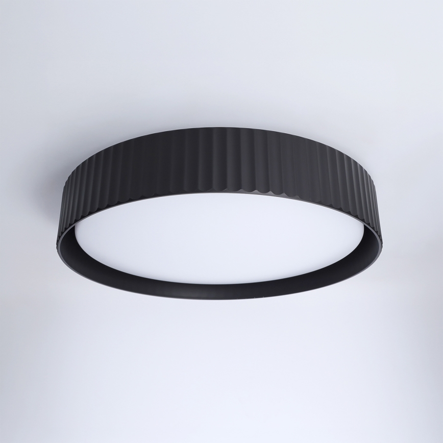Brilagi - LUCIA LED-himmennettävä kattovalaisin LED/48W/230V 3000-6500K Ø 41 cm musta + kaukosäädin