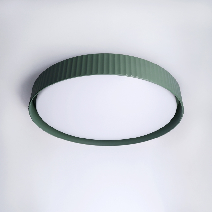 Brilagi - Himmennettävä LED-kattovalaisin LUCIA LED/60W/230V 3000–6500K, halkaisija 59 cm, vihreä + kaukosäädin