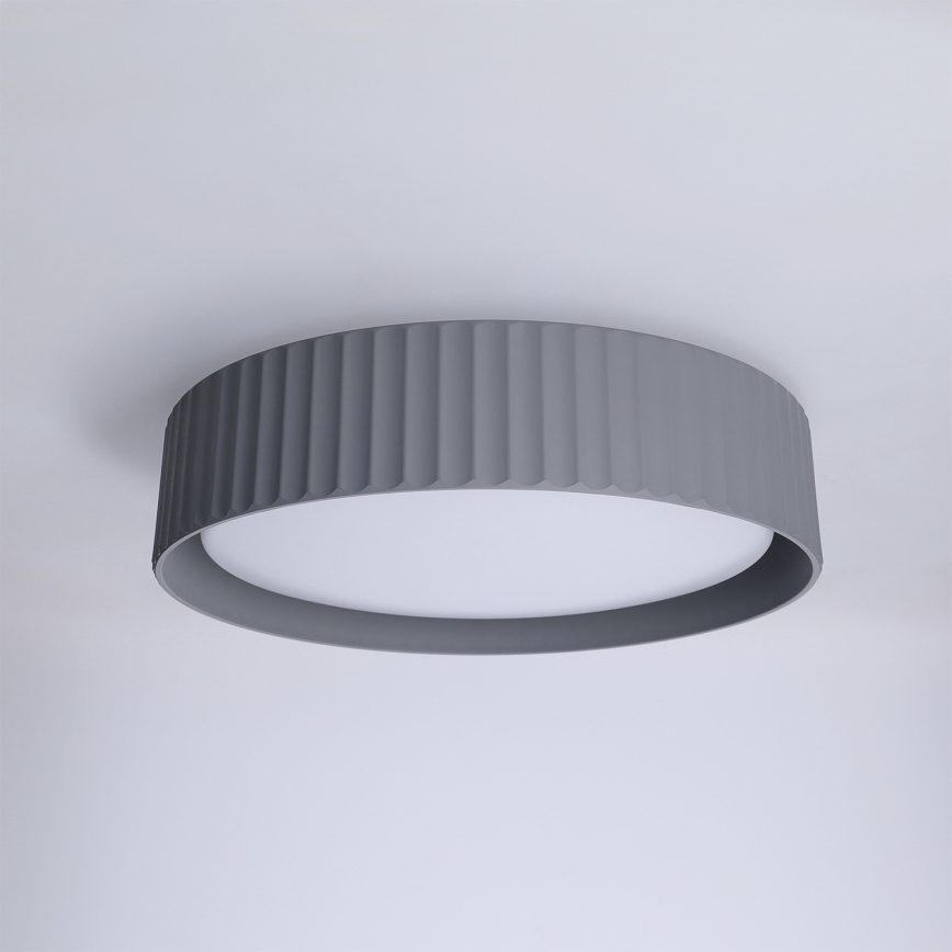 Brilagi - LUCIA LED - kattovalaisin LED/24W/230V, Ø 31 cm, harmaa