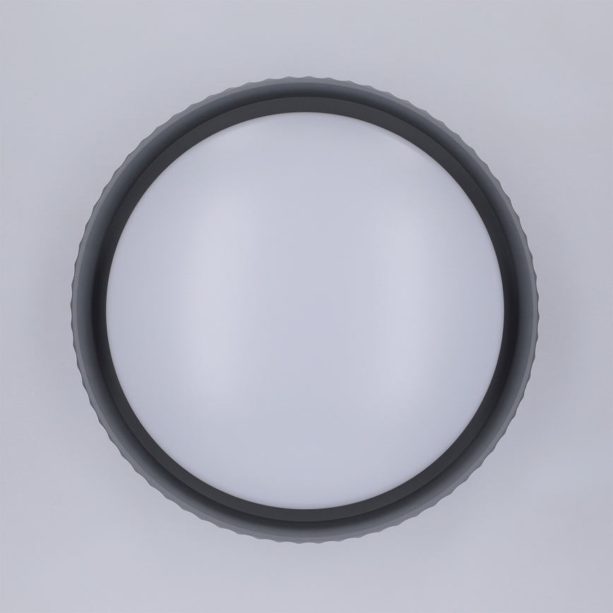 Brilagi - LUCIA LED - kattovalaisin LED/24W/230V, Ø 31 cm, harmaa