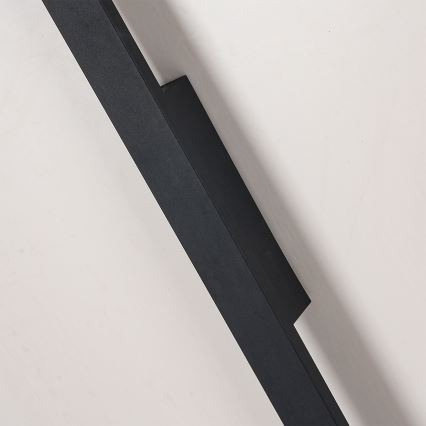 Brilagi - LED-ulkoseinävalaisin LUNA LED/30W/230V 3000K IP65 150 cm musta CRI 90