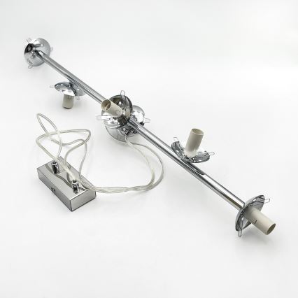 Brilagi - MALONY ripustettava kattokruunu 6xE14/20W/230V kiiltävä kromi