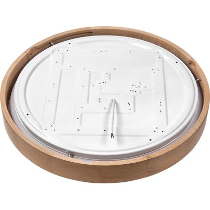 Brilagi - LED himmennettävä kattovalaisin MANAROLA SMART LED/36W/230V 2700-6500K tammi Ø 51 cm Wi-Fi + Tuya kaukosäädin