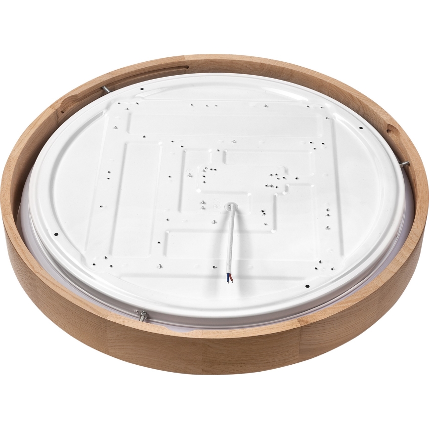 Brilagi - LED himmennettävä kattovalaisin MANAROLA SMART LED/36W/230V 2700-6500K tammi Ø 51 cm Wi-Fi + Tuya kaukosäädin