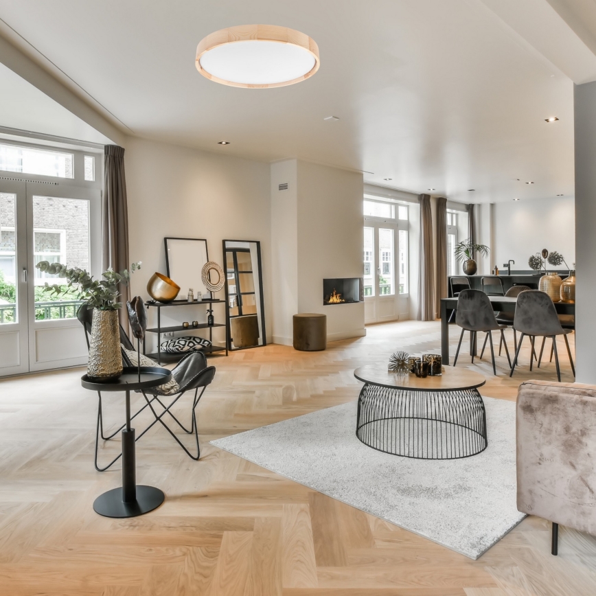 Brilagi - LED himmennettävä kattovalaisin MANAROLA SMART LED/36W/230V 2700-6500K halkaisija 51 cm Wi-Fi Tuya + kaukosäädin