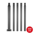Brilagi - Metallitanko URBAN-ulkovalaisinpylvääseen, 5 m, Ø 58 mm, antrasiitti