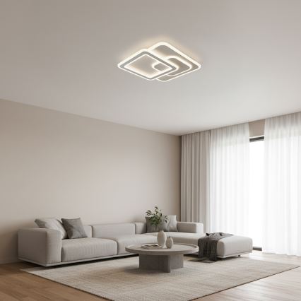 Brilagi - MODERN himmennettävä LED-kattovalaisin 80W/230V 3000-6000K 52,5x52,5 cm + kaukosäädin