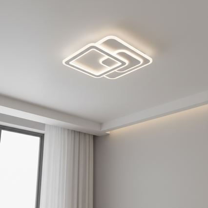 Brilagi - MODERN himmennettävä LED-kattovalaisin 80W/230V 3000-6000K 52,5x52,5 cm + kaukosäädin
