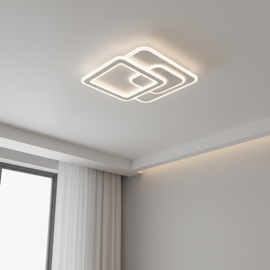 Brilagi - MODERN himmennettävä LED-kattovalaisin 80W/230V 3000-6000K 52,5x52,5 cm + kaukosäädin