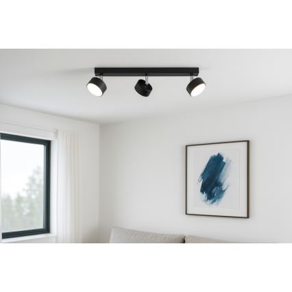 Brilagi - MONO LED-spottivalaisin 3xGX53/30W/230V, musta