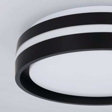 Brilagi - NAOMI LED-kattovalaisin LED/24W/230V, halkaisija 28,5 cm, musta